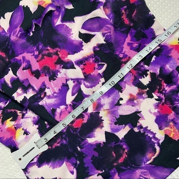 HAL RUBENSTEIN - Orchid Print Sleeveless Top - Picture 3 of 7